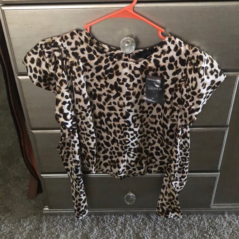 Adorable animal print top